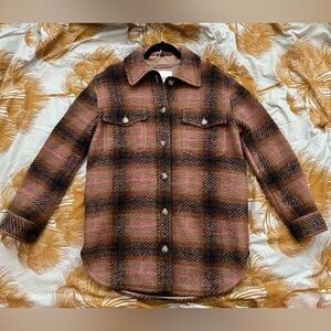 nwot Wilfred Ganna plaid S 22” ptp